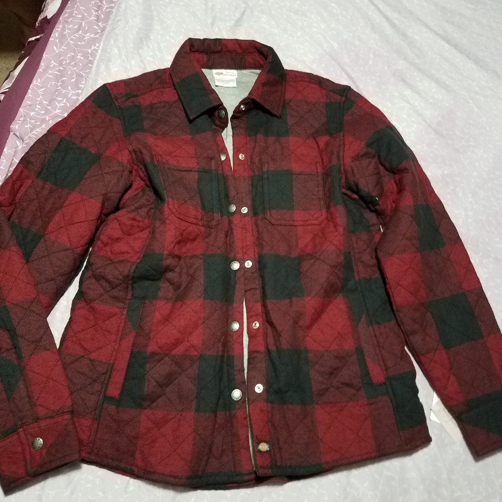 Womans Dickie's lined buttonup